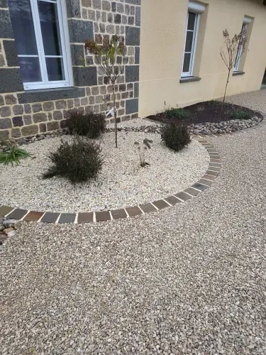 Parterre arrondi