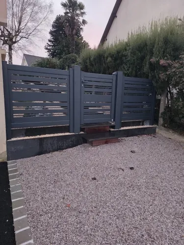 Cloture en bois